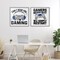 Stupell Industries Gamer Culture Phrases 2pc Framed Giclee Set, design by Kim Allen